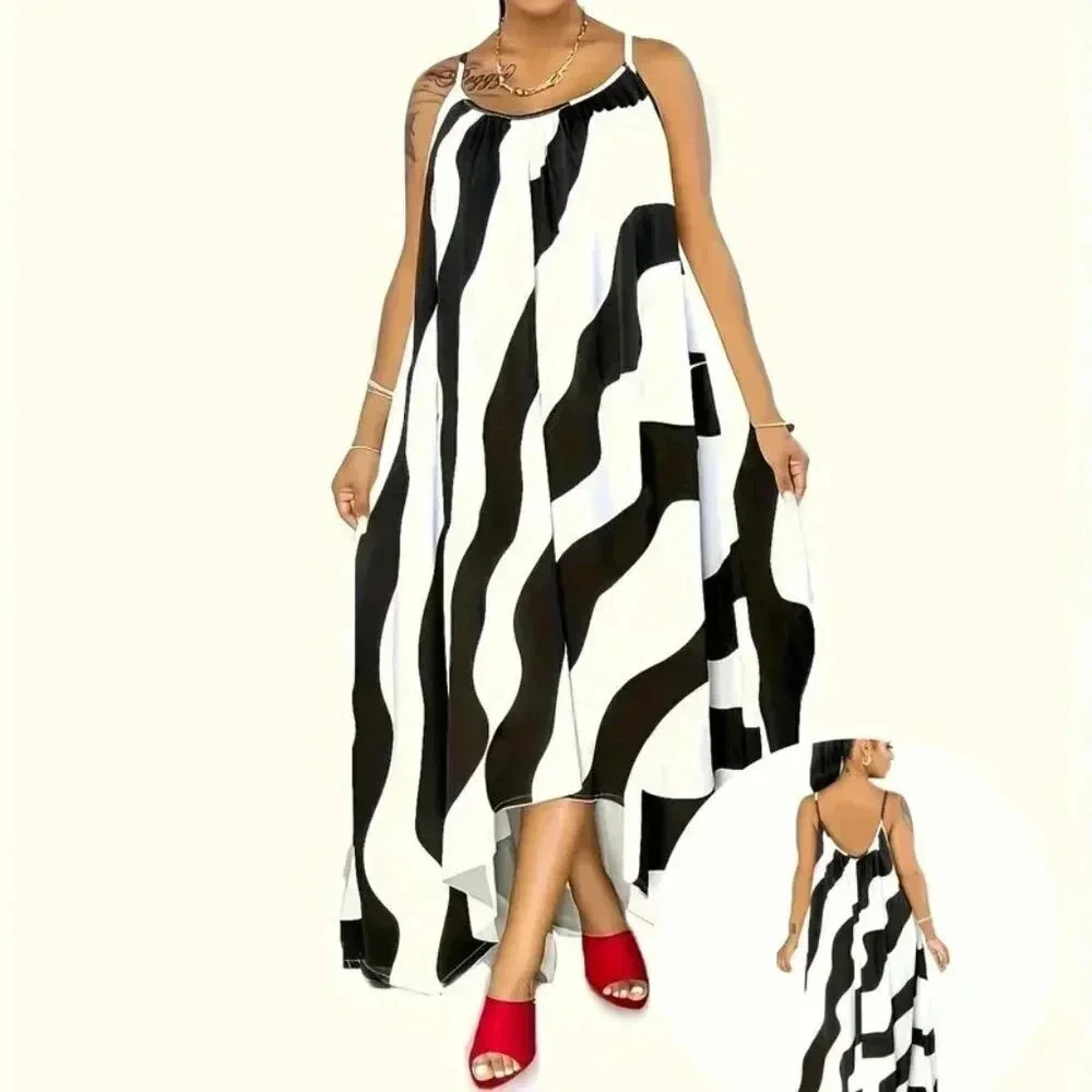 Spaghetti Strap Loose Dress